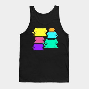 Colourful Kitties Tank Top